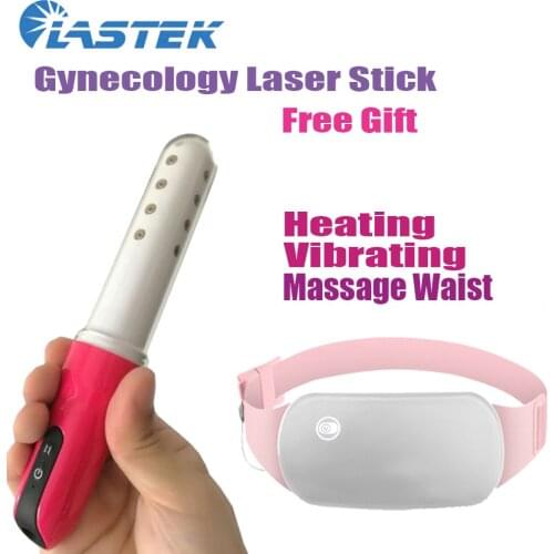 LASTEK Gynecologic Laser Stick Eliminate Odors Pruritus Vaginitis LLLT Treatment Device With AKJ Graphene Thermal Warm waistband