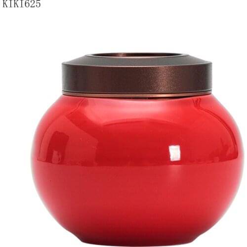 Ceramic Tea Cans High-end Food Tea Sealed Cans with Lids Kitchen Containers Household Jewelry Small Objects Storage Boxes Gifts