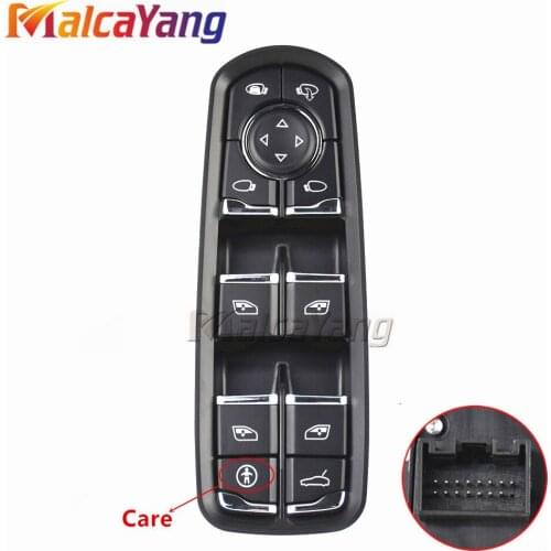 MASTER Mirror CONTROL POWER WINDOW SWITCH BUTTON FOR PORSCHES CAYENNE MACAN PANAMERA OE:7PP959858A 7PP 959 858 A 7PP 959 858A