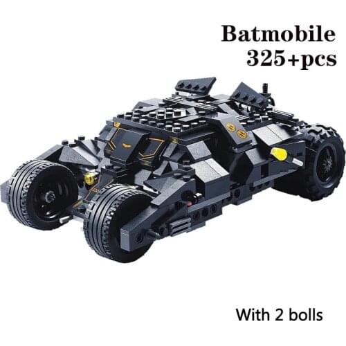 Toys Building Blocks Kids Movie Idea Creator Bat-Man Chariots Knight Akcam Batmobile Assembling Brick Set Toy for Children