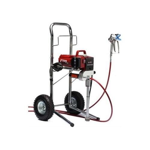 Professional airless automatic airless electric paint sprayer with spray gun piston paint machine F7500 max painting equipment