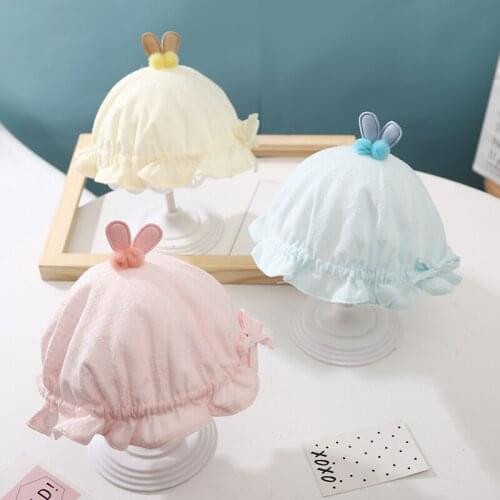 Lace Cotton Baby Hats Autumn Soft Newborn Cap Baby Girl Sublimation Photo Shoot Accessories Gorros Para Bebe Baby Stuff AC50MZ