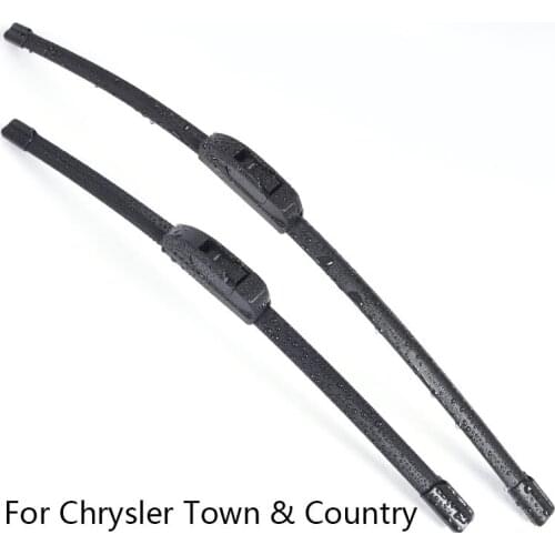Car Windshield Wiper Blades for Chrysler Town & Country form 2001 2002 2003 2004 2005 2006 to 2016 Car Windscreen wiper Rubber