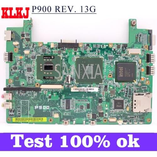 KLKJ P900 Laptop Motherboard For ASUS P900 Original Mainboard Celeron M 335 CPU