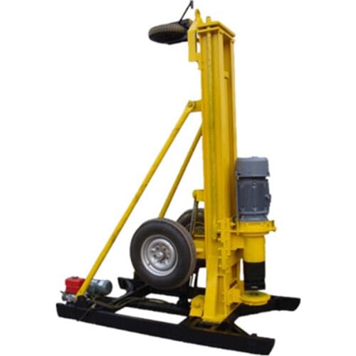 Borehole drilling equipment small soil drilling machine portable hole digging drill