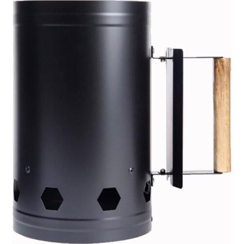 Chimney Starter Barbecue Fire Starter Outdoor Cooking Charcoal Barrel Safe And Durable Anti Scald Easy Handling And Transfer