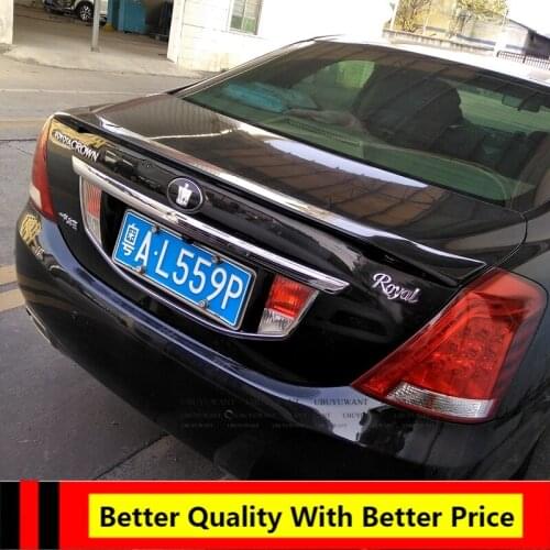 EPFBSQP Rear Wing Spoiler For Toyota Crown 2010 2011 2012 2013 High Quality ABS Plastic Car Tail Wing Decoration Trunk Spoiler