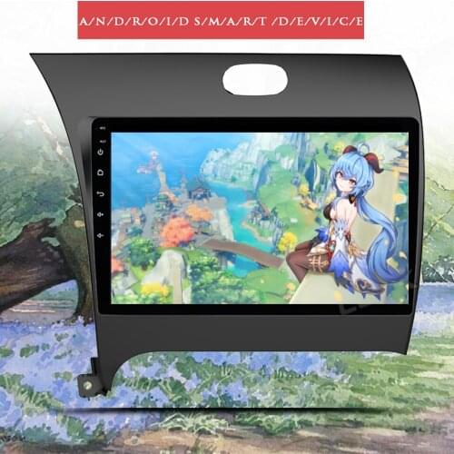 2 din Car DVD Player 6G+128G 9 inch Android 10.0 For Kia CERATO K3 FORTE 2013+ Radio tape recorder GPS WIFI usb navigation