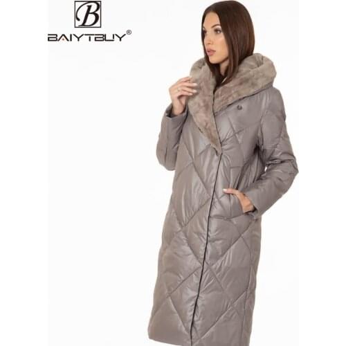Женские зимние парки Baiytbuy China At AliExpress