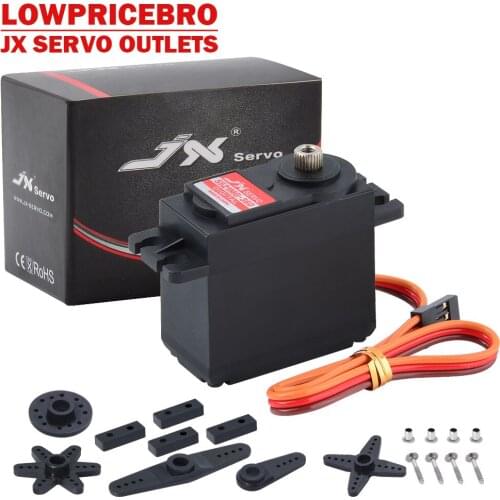 JX PDI-5521MG 360 Degree 20KG Metal Gear Digital Servo for RC Model Robot