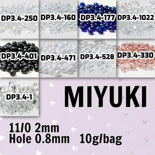 BLUESTAR Miyuki Seed Beads Water Drop Colors Glass Seed Beads For Jewelry Making Bracelet Diy Sewing Accessories