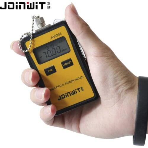 Joinwit JW3205A JW3205C Handheld -70~+6dBm or -50+26dBm Mini Pocket Fiber Optical Power Meter