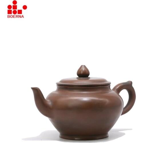 BOERNA nixing pottery teapot xiaoyinghu Large capacity kung fu tea set Environmental health Holiday gifts Safe packing 300-340ml
