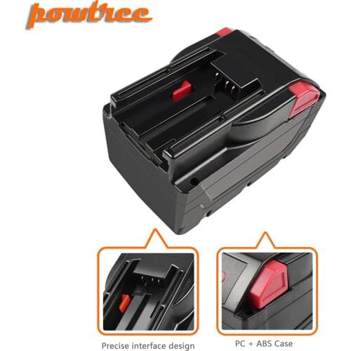 Powtree 28V 6.0Ah Li-Ion Replacement Battery For Milwaukee 28V M28 48-11-2830 0730-20 Tool New L30