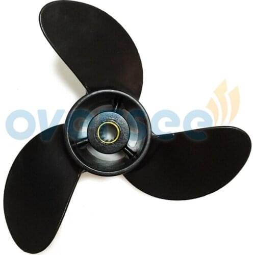 Boat Motor 369-64516 Propeller Aluminium For Tohatsu Nissan Outboard 369-64516-1 4HP 5HP 7.8 x 8"