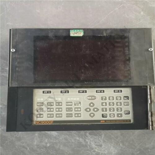 NISSEI INJECTION MOLDING MACHINE COMPUTER SCREEN NC9000F USED GOOD IN CONDITION