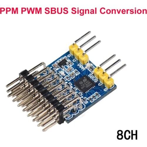 8CH PWM PPM SBUS Signal Conversion Module Converter input voltage 3.3-20V For RC Airpanle Drone Part