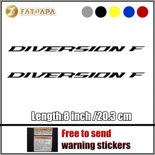 Motorcycle bike Fuel tank Wheels Fairing notebook Luggage helmet MOTO Sticker decals For Yamaha Diversion F 600 900 XJ6