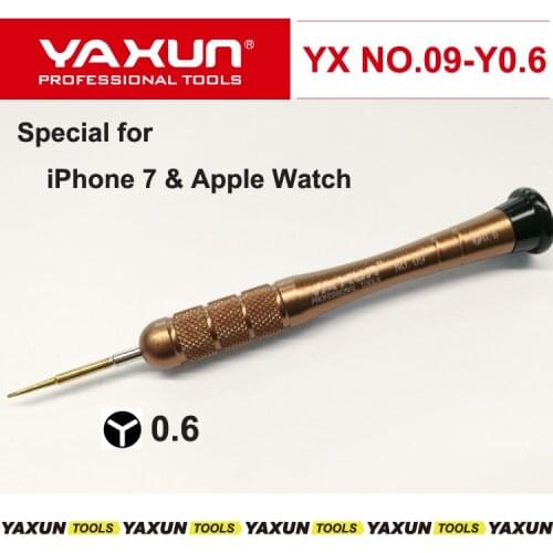 YAXUN Y0.6 Tri wing Screwdriver Pro Tech ScrewDriver Special for iPhone 7 Plus Apple Watch Repair, High Quality Hand Tool