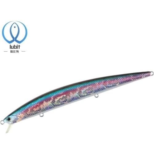 Lubit tide Minnow 125mm 15g fishing lure floating jerkbaits japan fishing tackle big minnow fish seawater fishing lures 2020