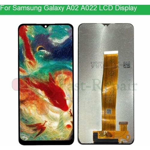 Super amoled For Samsung Galaxy A02 SM-A022 A022m LCD Display Touch panel Digitizer A022FN/DS A022G/DS lcd For samsung A022 lcd