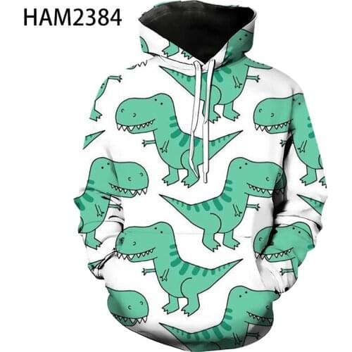 Cute Dinosaur 3D Print Hoodie Original Home Style Mens Womens Pullover Couple Students Cool Super Cute Fashion Sweatshirt