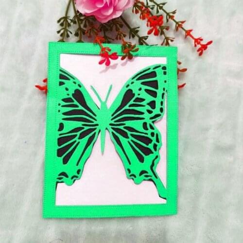 Butterfly, background, greeting caMetal Cutting Dies for DIY Scrapbooking Album Paper Cards Decorative Crafts Embossing Die Cuts