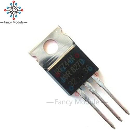 10Pcs IRFZ44N IRFZ44 N-Channel Field-Effect Power Transitor 55V 49A RoHS Compliant TO-220