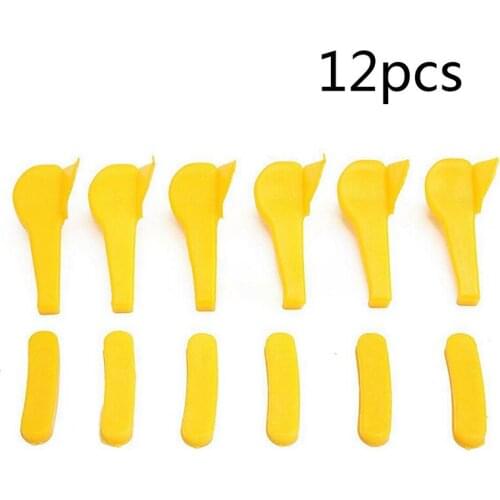 Useful Insert rim protector Equipment Remover Tools 12pcs set Accessory Yellow Changer
