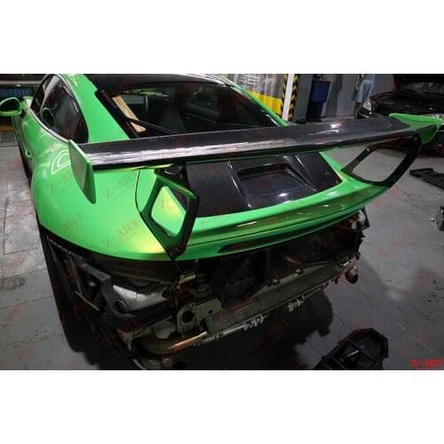 2012-2018 Z-ART 911 GT2 RS carbon fiber rear wing for 911 carbon fiber engine hood for 991 carbon fiber deck lid wing