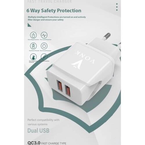 18W USB Type C Quick Charger Adapter For iPhone 12 11 Pro XR Xs Samsung S20 Fast Charging EU US Plug Travel Power Adapter