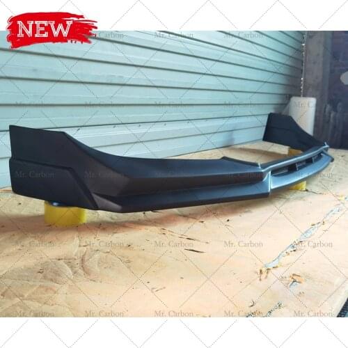 FOR CIVIC 10TH FC SI-STYLE CARBON FIBER DOUBLE LAYER FRONT LIP TRIM BODY KIT TUNING PART FOR FCFRP FRONT BUMPER SPLITTER RACING