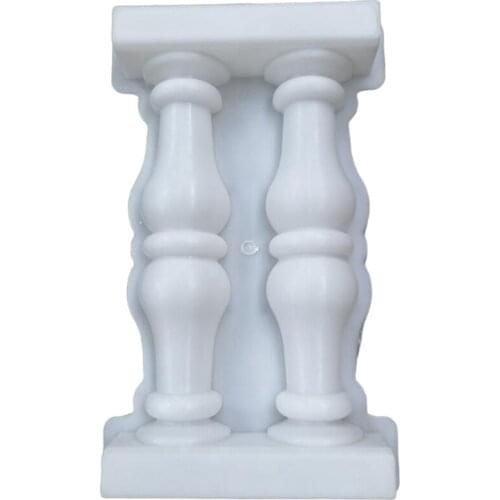 50X28X7cm Roman Column Mould DIY Paving Molds Balcony Fence Garden Pool Cement Railing Plaster Concrete Mould Guardrail