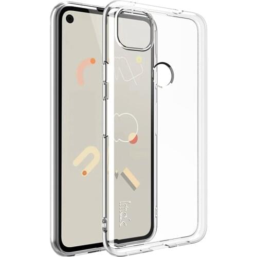 IMAK for Google Pixel 4a Case UX-5 1.3mm Thickening Type Shockproof Soft Back Cover Case for Google Pixel 4a 4G/5G