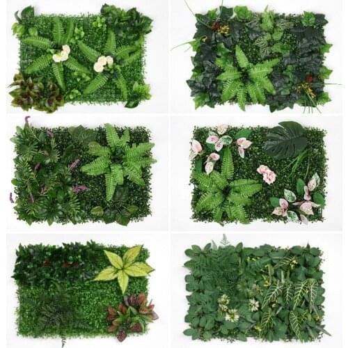 Decoration Artificial Plant Lawn Interior Decoration Wall Plant Home Garden Fake Grass Wedding Party Outdoor