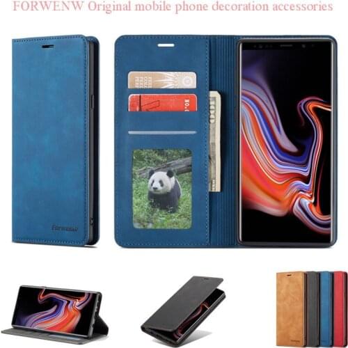 Retro Flip Leather Case For Samsung Note 20 Ultra Wallet Stand Card Vintage Holder Bag Cover For Galaxy Note 10 Plus 9 Coque