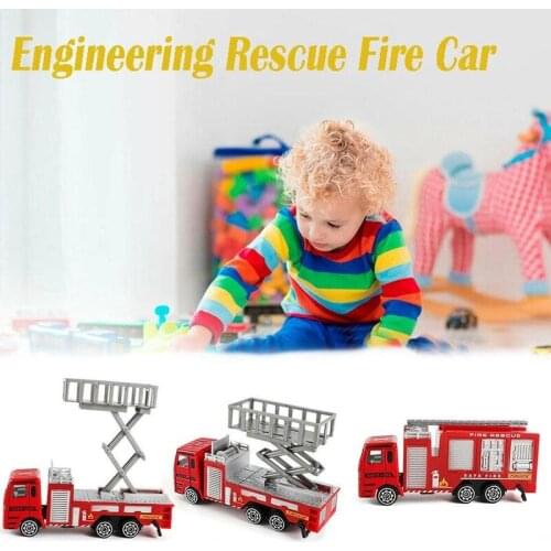 Creative Kids Toys Truck Fire Truck Vehicles Simulation Car Childrens Toy Cool Educational Toys For Boys Birthday Gift