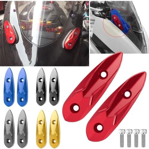Motorcycle Windshield Mirror Hole Cap Cover Driven Eliminators For Yamaha YZF R15 V3 2017 2018 2019 2020 YZF R3 2013-2020 YZFR15