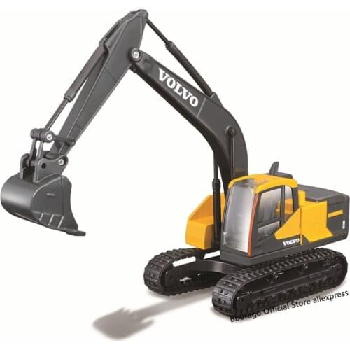 Bburago 1:50 VOLVO Excavator engineering vehicle model Alloy Luxury Vehicle Diecast Cars Model Toy Collection Gift