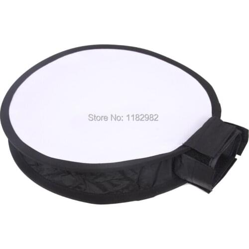40 cm 2in 1 Portable Mini Round Studio Softbox Diffusers softbox Bag for Canon for Nikon for Sony Yongnuo 580 ex 430 ex SB600