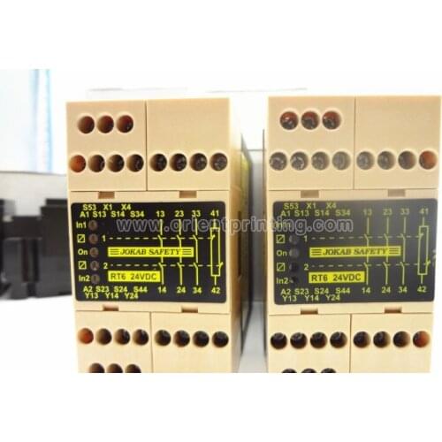 RT6 24VDC Jokab Safety Relays Offset Spare Parts