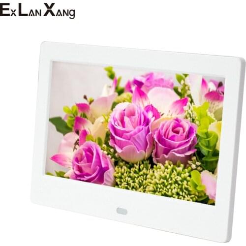 Christmas Gift 7 Inch High Definition Picture Multimedia Player MP3/MP4 Alarm Clock Digital Photo Frame 2.4G Remote Control