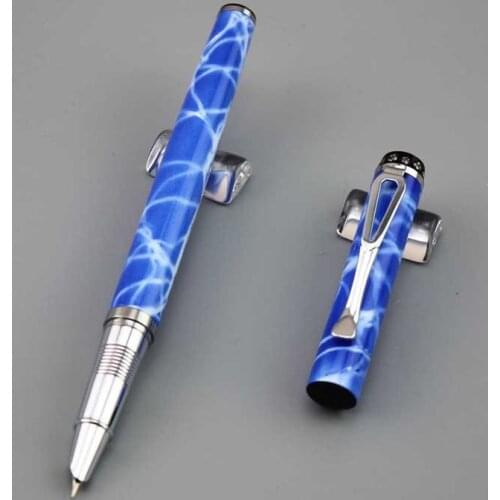 DKW male female fountain pen High quality pens business gift send boyfriend husband luxury caneta with 5pcs ink sac 0.38mm 009