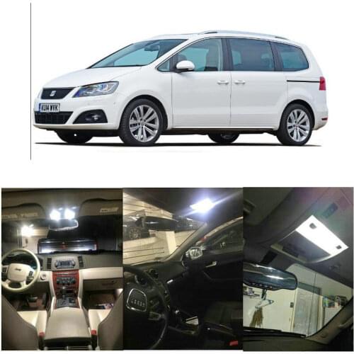 LED interior lighting complete set For Seat Alhambra II (Typ 7N) Exeo Leon 1M Leon 5F Toledo 5P