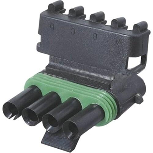 5/10sets 4pin delphi 2.5series electric housing plug waterproof wiring harness cable connector 12015797