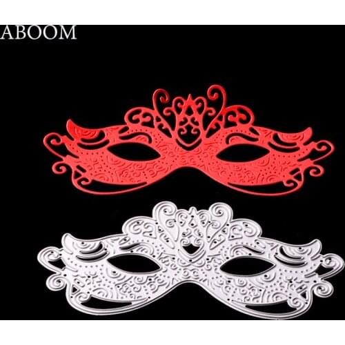 ABOOM Lovely Masking Design Carbon Steel Die Cut Embossing Folder For Scrapbooking Photo Decoration Paper Card Making Die Mold