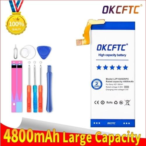 Original 4800mAh LIP1645ERPC Battery For SONY Xperia XZ1 G8343 G8341 G8342 Phone High Quality Battery+Tracking Number