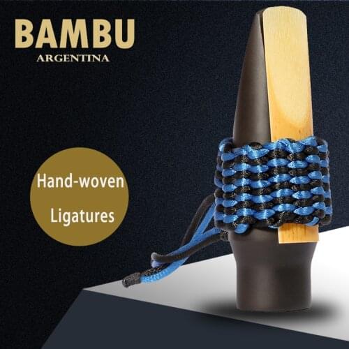 Argentina Bambu Hand-woven Ligatures Clarinet Sax mouthpiece Hand-woven Ligatures