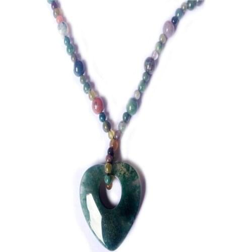 Druzy fashion jewelry fashion decorate exquisite pendants Natural Stone amates Vintage beautiful heart kolye Free Shipping