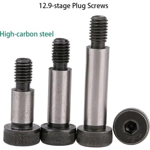 Level 12.9 Stud Screw Contour Screw Hexagon Shaft Pin Shoulder Limit Screw M8 M10 2PCS